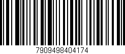 Código de barras (EAN, GTIN, SKU, ISBN): '7909498404174'