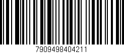 Código de barras (EAN, GTIN, SKU, ISBN): '7909498404211'