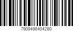 Código de barras (EAN, GTIN, SKU, ISBN): '7909498404280'