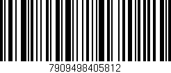 Código de barras (EAN, GTIN, SKU, ISBN): '7909498405812'