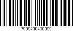 Código de barras (EAN, GTIN, SKU, ISBN): '7909498408899'