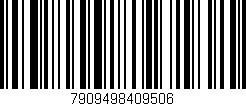 Código de barras (EAN, GTIN, SKU, ISBN): '7909498409506'