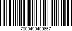 Código de barras (EAN, GTIN, SKU, ISBN): '7909498409667'