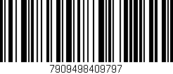 Código de barras (EAN, GTIN, SKU, ISBN): '7909498409797'