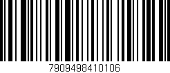 Código de barras (EAN, GTIN, SKU, ISBN): '7909498410106'