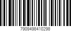 Código de barras (EAN, GTIN, SKU, ISBN): '7909498410298'