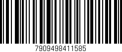 Código de barras (EAN, GTIN, SKU, ISBN): '7909498411585'