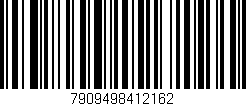 Código de barras (EAN, GTIN, SKU, ISBN): '7909498412162'