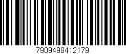 Código de barras (EAN, GTIN, SKU, ISBN): '7909498412179'