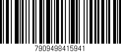 Código de barras (EAN, GTIN, SKU, ISBN): '7909498415941'