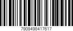 Código de barras (EAN, GTIN, SKU, ISBN): '7909498417617'