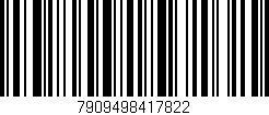 Código de barras (EAN, GTIN, SKU, ISBN): '7909498417822'