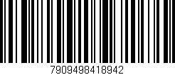 Código de barras (EAN, GTIN, SKU, ISBN): '7909498418942'