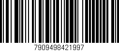 Código de barras (EAN, GTIN, SKU, ISBN): '7909498421997'