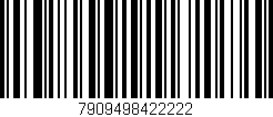 Código de barras (EAN, GTIN, SKU, ISBN): '7909498422222'