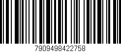 Código de barras (EAN, GTIN, SKU, ISBN): '7909498422758'