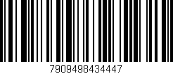 Código de barras (EAN, GTIN, SKU, ISBN): '7909498434447'