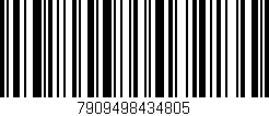 Código de barras (EAN, GTIN, SKU, ISBN): '7909498434805'