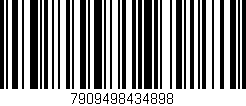 Código de barras (EAN, GTIN, SKU, ISBN): '7909498434898'