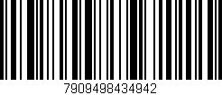 Código de barras (EAN, GTIN, SKU, ISBN): '7909498434942'