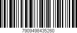 Código de barras (EAN, GTIN, SKU, ISBN): '7909498435260'