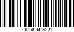 Código de barras (EAN, GTIN, SKU, ISBN): '7909498435321'