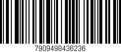 Código de barras (EAN, GTIN, SKU, ISBN): '7909498436236'