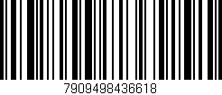 Código de barras (EAN, GTIN, SKU, ISBN): '7909498436618'