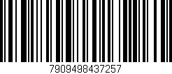 Código de barras (EAN, GTIN, SKU, ISBN): '7909498437257'