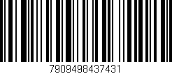 Código de barras (EAN, GTIN, SKU, ISBN): '7909498437431'