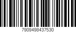 Código de barras (EAN, GTIN, SKU, ISBN): '7909498437530'