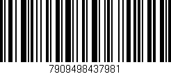 Código de barras (EAN, GTIN, SKU, ISBN): '7909498437981'