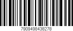 Código de barras (EAN, GTIN, SKU, ISBN): '7909498438278'