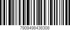 Código de barras (EAN, GTIN, SKU, ISBN): '7909498438308'