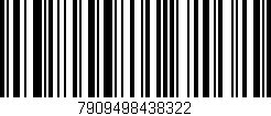 Código de barras (EAN, GTIN, SKU, ISBN): '7909498438322'