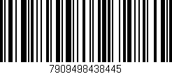 Código de barras (EAN, GTIN, SKU, ISBN): '7909498438445'