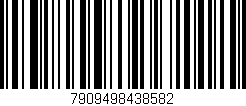 Código de barras (EAN, GTIN, SKU, ISBN): '7909498438582'