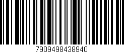 Código de barras (EAN, GTIN, SKU, ISBN): '7909498438940'