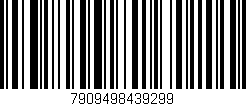 Código de barras (EAN, GTIN, SKU, ISBN): '7909498439299'