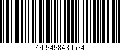 Código de barras (EAN, GTIN, SKU, ISBN): '7909498439534'