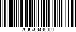 Código de barras (EAN, GTIN, SKU, ISBN): '7909498439909'