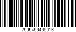 Código de barras (EAN, GTIN, SKU, ISBN): '7909498439916'