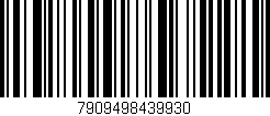 Código de barras (EAN, GTIN, SKU, ISBN): '7909498439930'