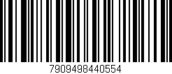 Código de barras (EAN, GTIN, SKU, ISBN): '7909498440554'