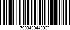 Código de barras (EAN, GTIN, SKU, ISBN): '7909498440837'