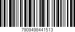 Código de barras (EAN, GTIN, SKU, ISBN): '7909498441513'