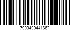 Código de barras (EAN, GTIN, SKU, ISBN): '7909498441667'