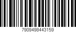 Código de barras (EAN, GTIN, SKU, ISBN): '7909498443159'