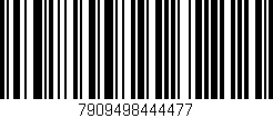 Código de barras (EAN, GTIN, SKU, ISBN): '7909498444477'