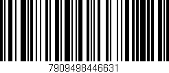 Código de barras (EAN, GTIN, SKU, ISBN): '7909498446631'